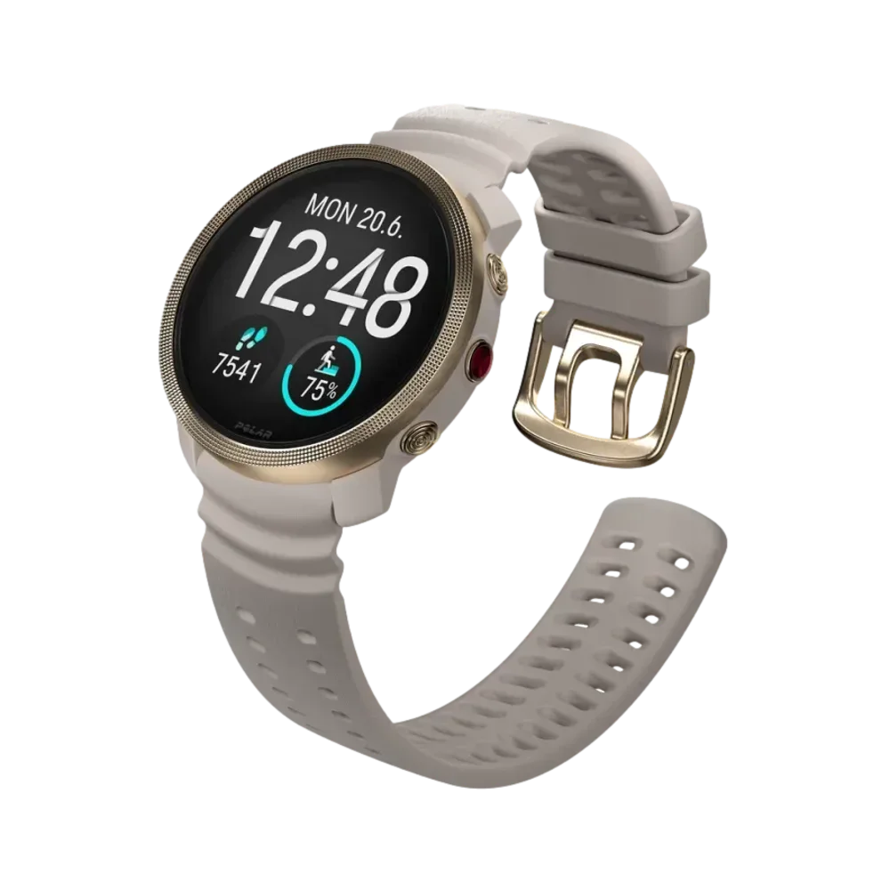 POLAR VANTAGE M3 GREIGE/GOLD S-L שעון