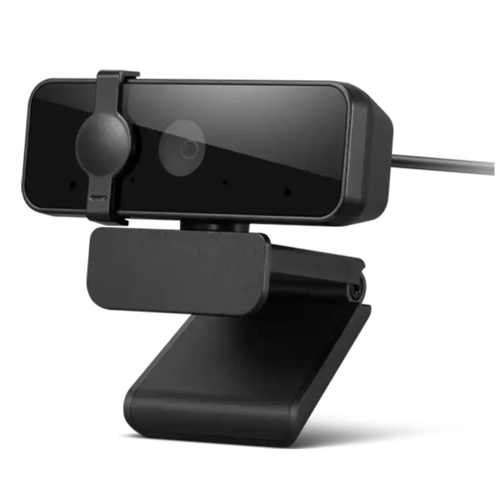 מצלמת רשת Lenovo Essential FHD 1080p Webcam + Mic + קליפס
