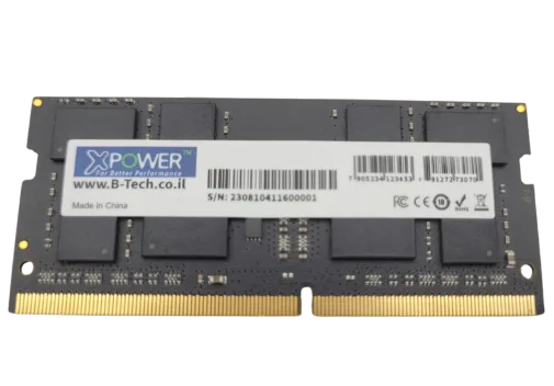 זיכרון למחשב נייד XPower G5 DDR4 16GB 3200Mhz באריזה Bulk