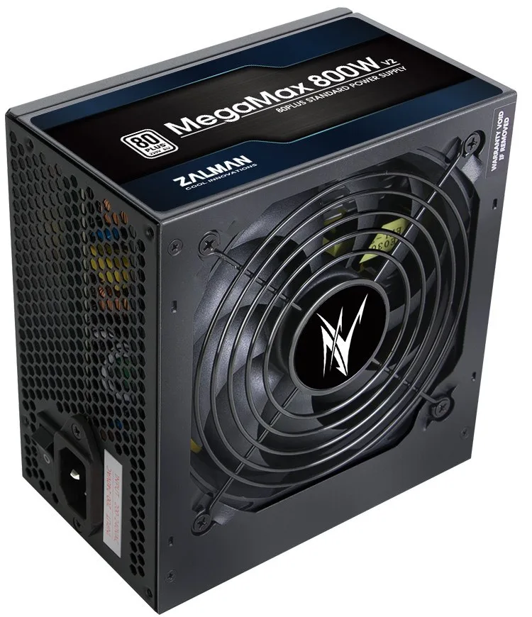 ZALMAN 800W MEGAMAX ZM800-TXII 80 PLUS POWER SUPPLY