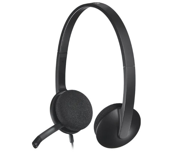אוזניות Logitech USB Headset H340 With Microphone