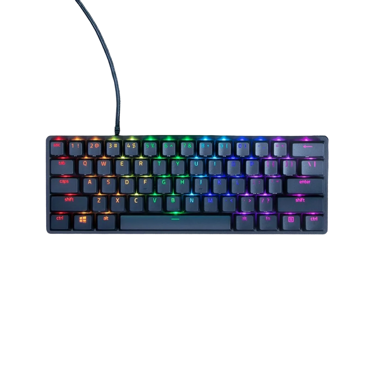 מקלדת אופטית – RAZER HUNTSMAN MINI (Purple Switch)