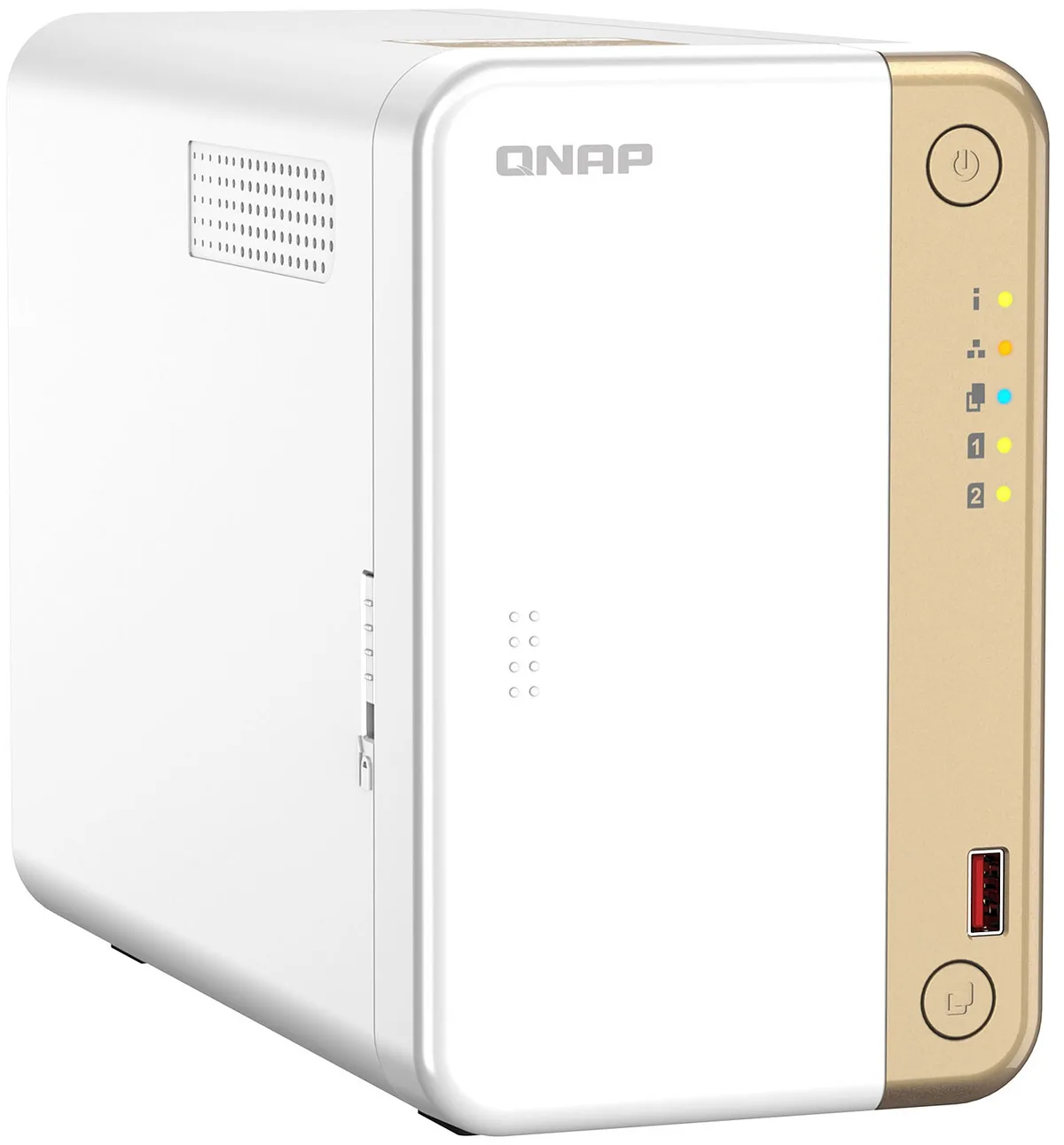 QNAP NAS TS-262-4G/Up to 2.9 GHz/Intel Dual-Core 2.5GbE