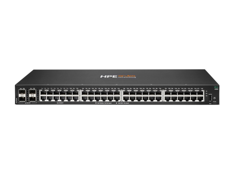 מתג מנוהל מלא HPE Aruba 6100 48G 4SFP+ Swch