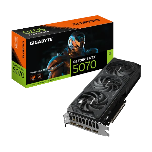 כרטיס מסך GIGABYTE GeForce RTX 5070 WINDFORCE OC SFF 12GB