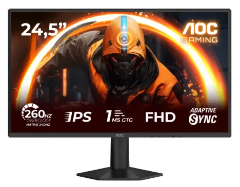 מסך גיימינג 24.5 אינץ' דגם 25G50Z מבית AOC