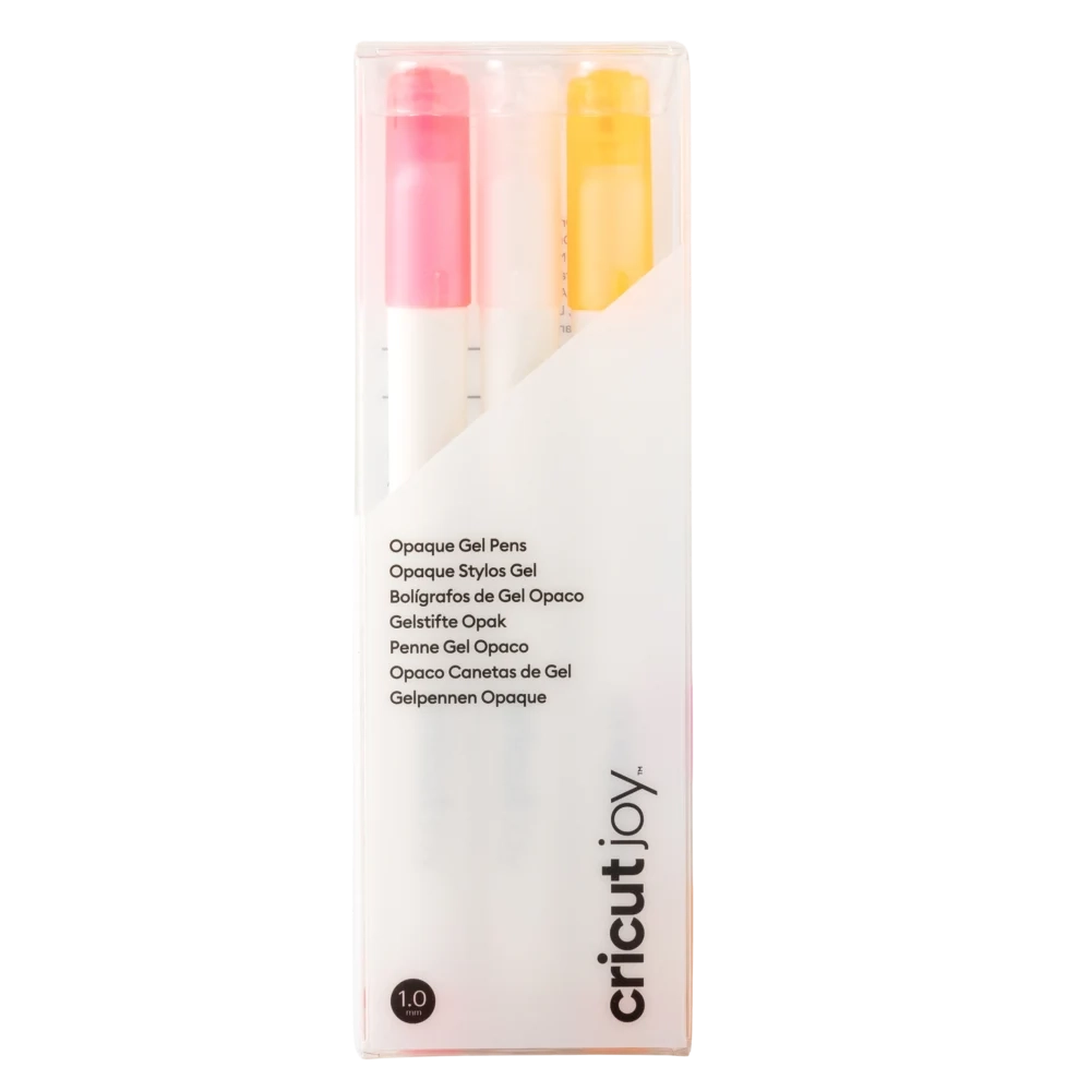 מציאון – סט 3 עטי ג'ל אטומים Cricut Joy Opaque Gel Pens (1.0 מ"מ) מבית Cricut