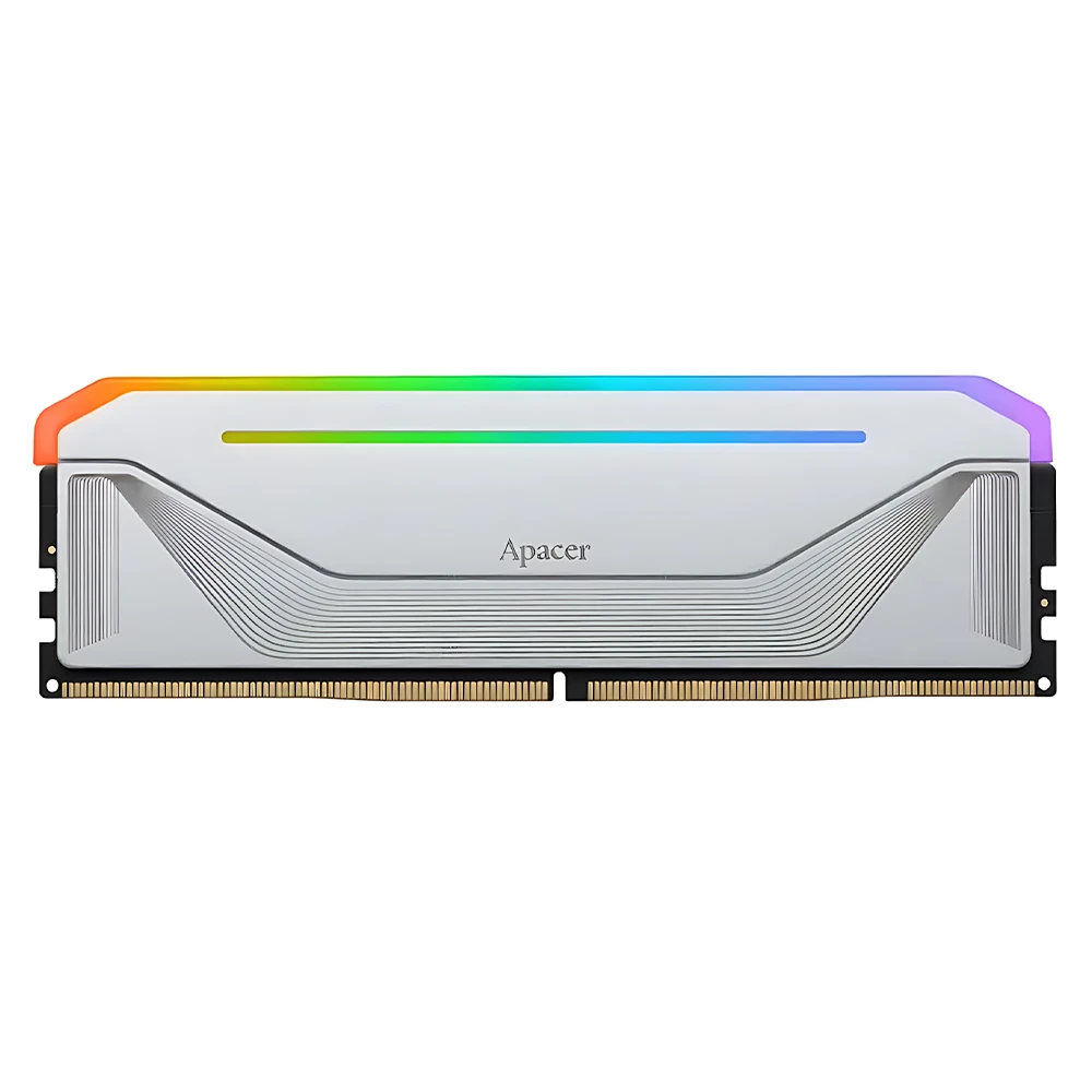 זיכרון לנייח Apacer NOX 16GB DDR5 6000MHz RGB CL38 White