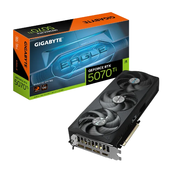 כרטיס מסך GIGABYTE GeForce RTX 5070 Ti EAGLE OC SFF 16G