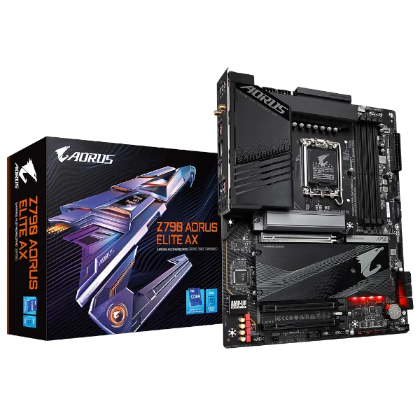 לוח Gigabyte Z790 AORUS ELITE AX DDR5 WIFI 6E 2.5GB Lan LGA1700 R