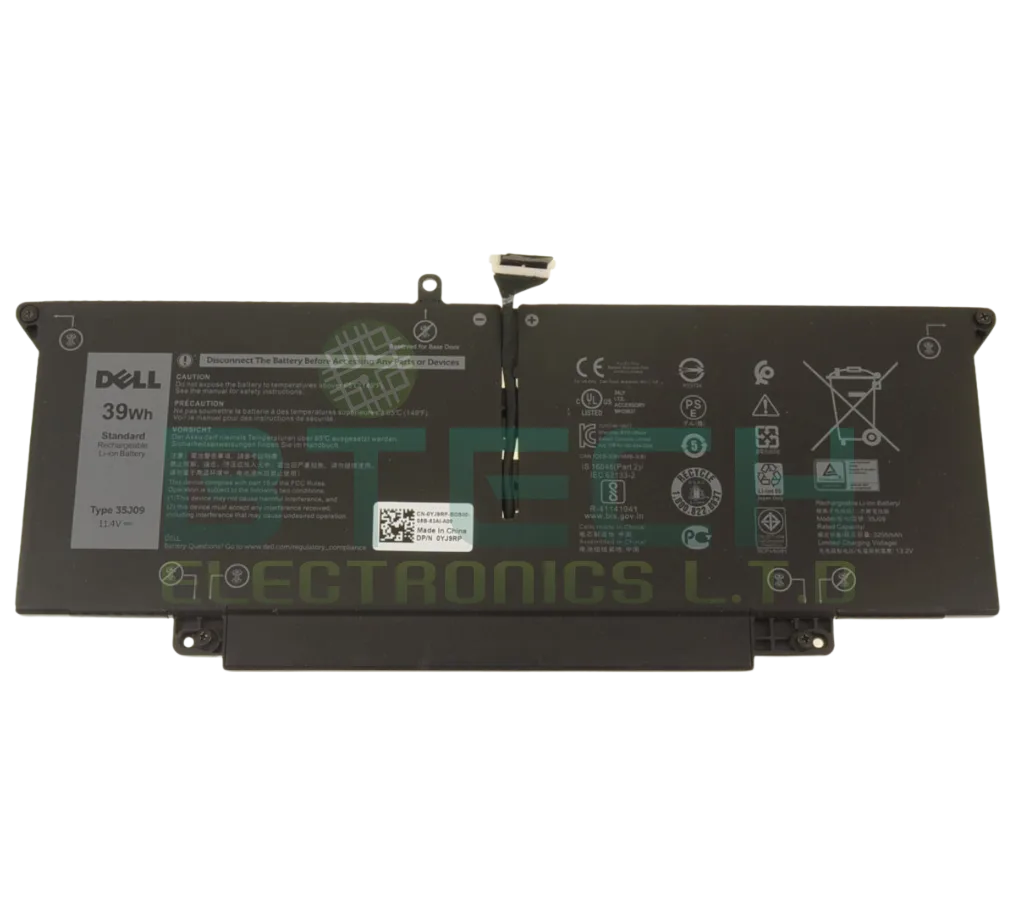 סוללה מקורית פנימית למחשב Dell Latitude 035J09 35J09 7YX5Y 1YL