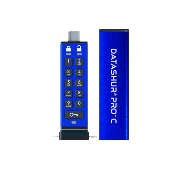 דיסק און קי מוצפן datAshur PRO+C USB3 256-bit 128GB