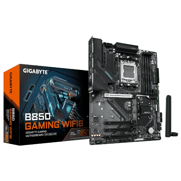 לוח אם GIGABYTE B850 GAMING WIFI 6 ATX DDR5 AM5 BT