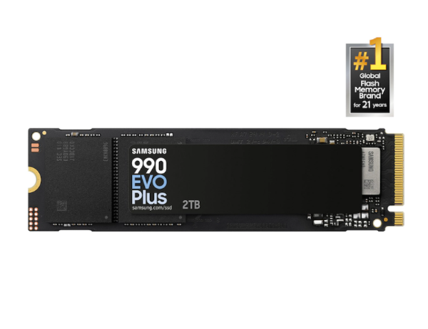 SAMSUNG SSD 990 EVO PLUS 2TB PCIe® 4.0 x4 / 5.0 x2 NVMe
