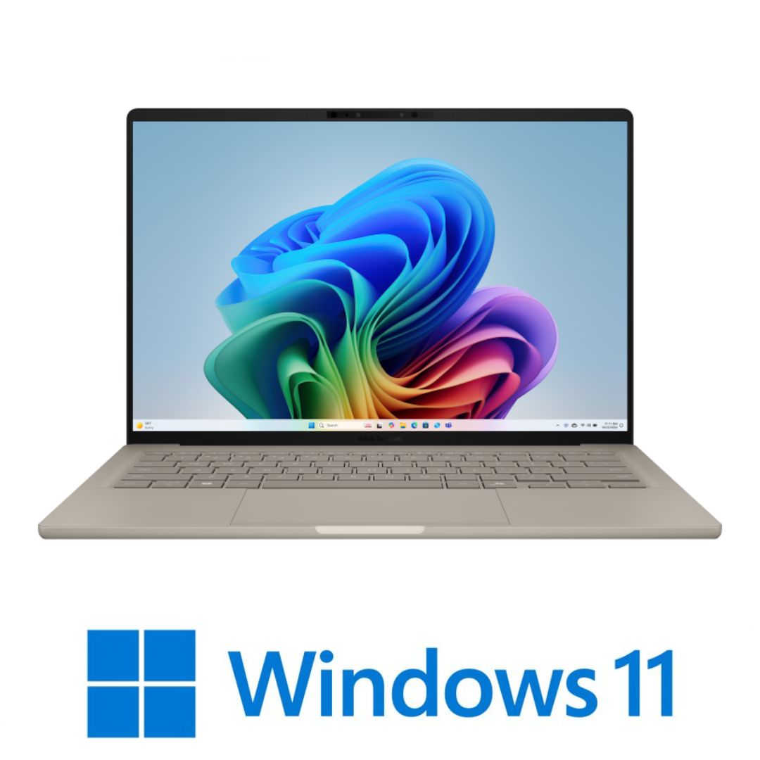 מחשב נייד 14 אינץ ASUS Zenbook A14 UX3407NA-QD097X Iceland Gray