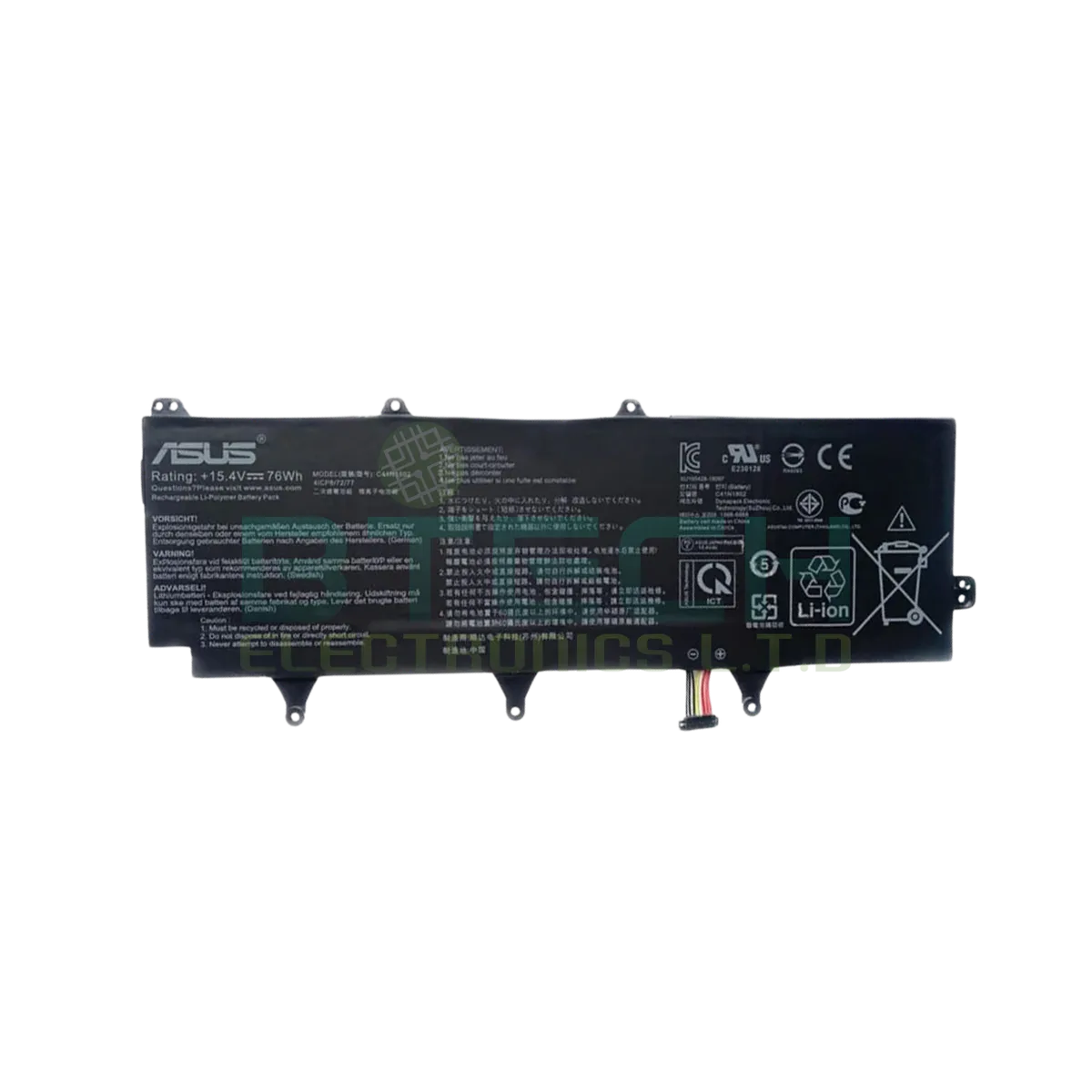 סוללה מקורית פנימית אסוס למחשב נייד ASUS ROG Zephyrus S GX701