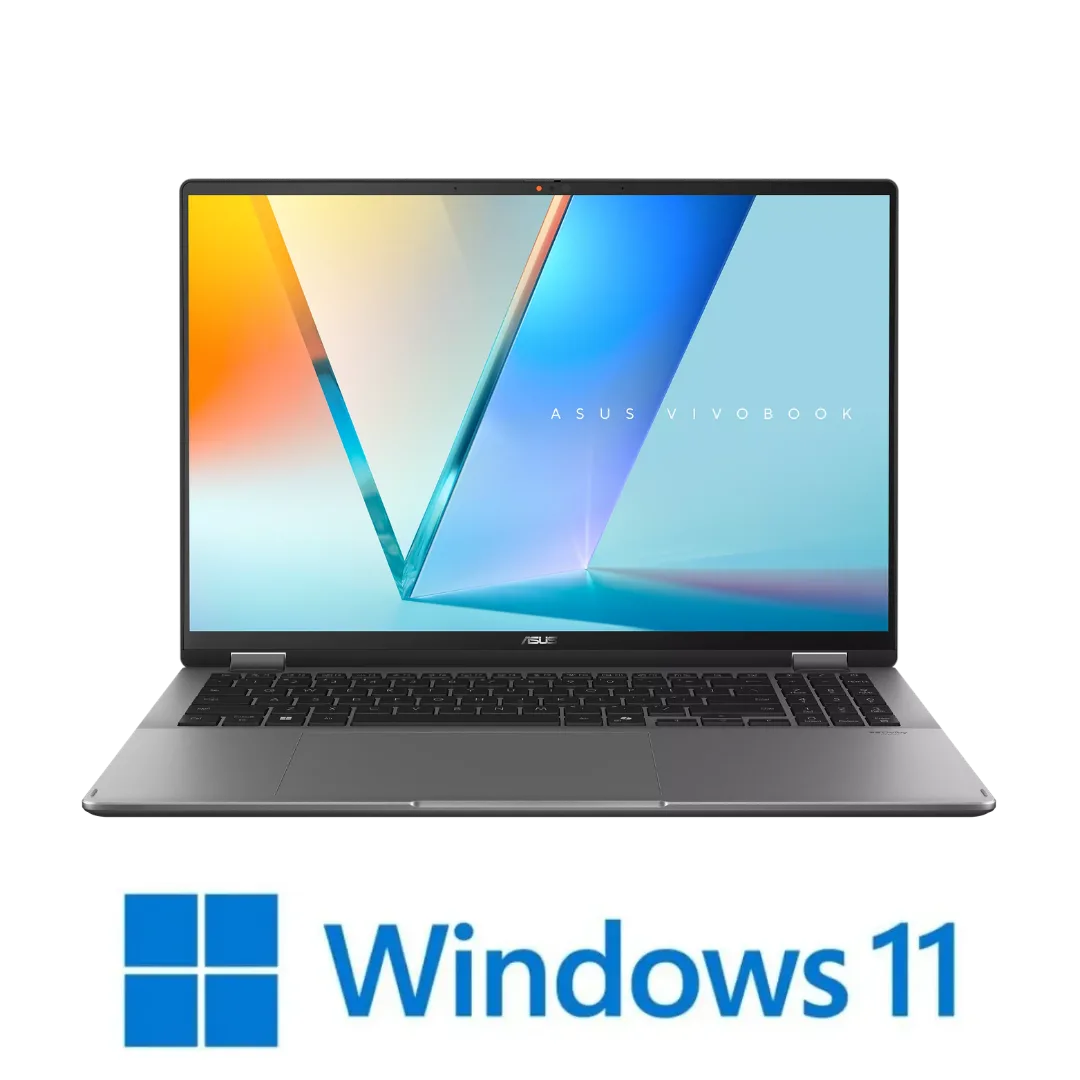 מחשב נייד 14 אינץ מסך מגע ASUS Vivobook S16 Flip OLED TP3607AA-SI012W Matte Gray