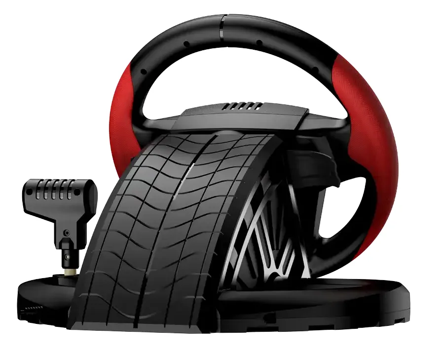 הגה מרוצים דוושות וידית הילוכים GENIUS SpeedMaster