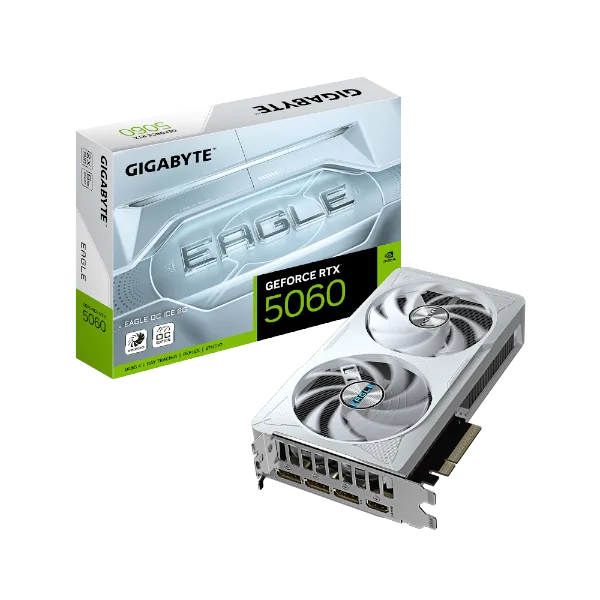 כרטיס מסך Gigabyte GeForce RTX 5060 EAGLE ICE 8GB