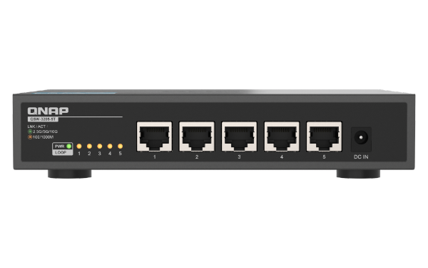 מתג לא מנוהל 5 פורטים QNAP QSW-3205-5T 10GbE