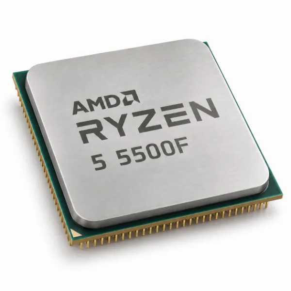 מעבד AMD Ryzen 5 5500F TRAY No Fan No GPU AM4