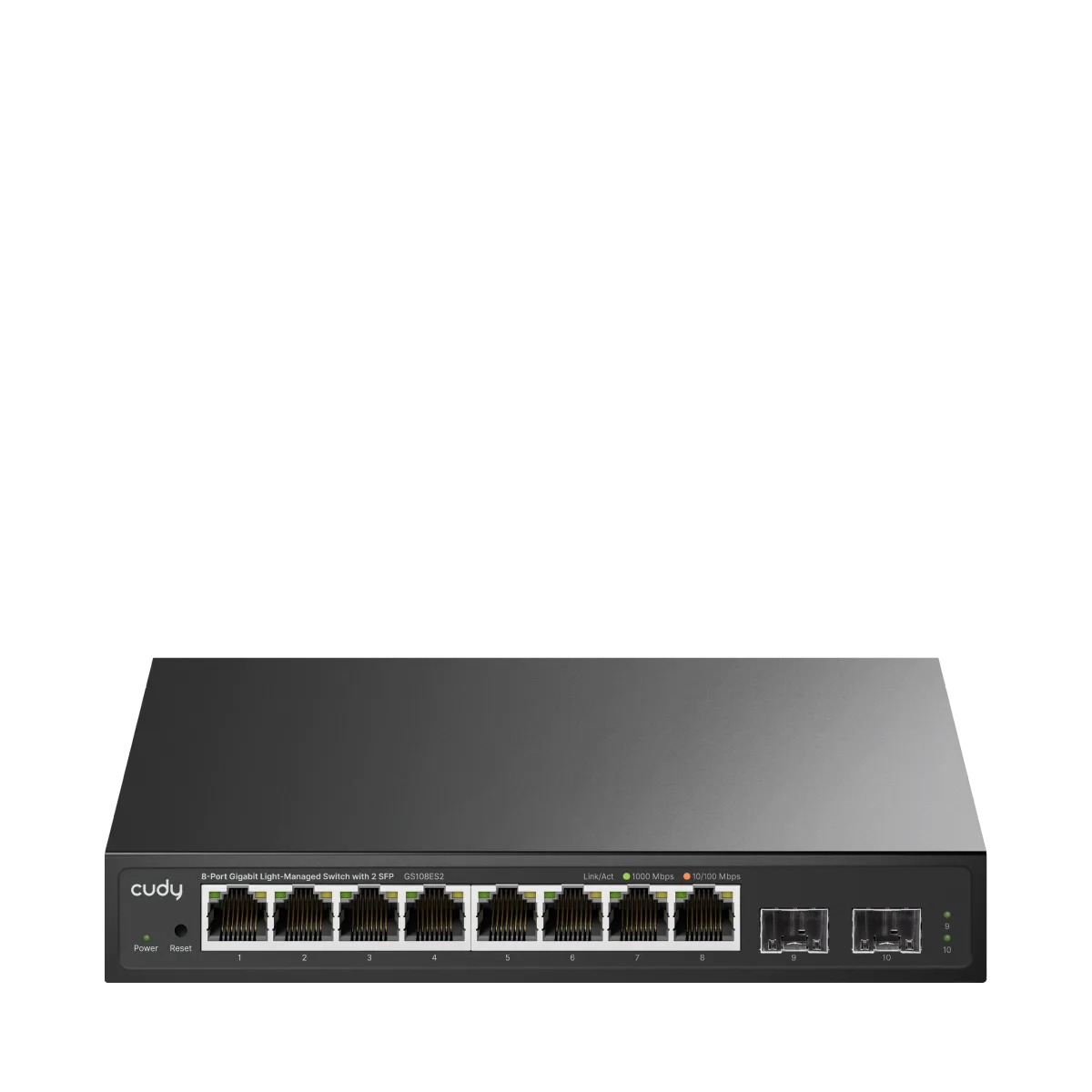 מתג 8Port Gigabit Easy-Managed Switch with 2 SFP