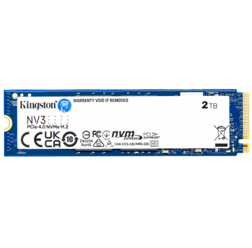 דיסק פנימי Kingston NV3 2TB NVME 6000/5000MB SSD 5Yr
