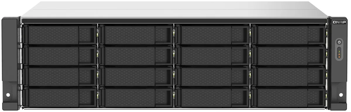 QNAP TS-1673AU-RP-16G /16-Bay/Ryzen V1500B/16GB/2×2.5GbE/Redundant PSU
