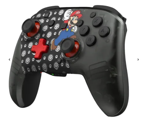 בקר גיימינג אלחוטי ל-Nintendo Switch 2 דגם Rematch Wireless Controller Super Mario Jump מבית Turtle Beach