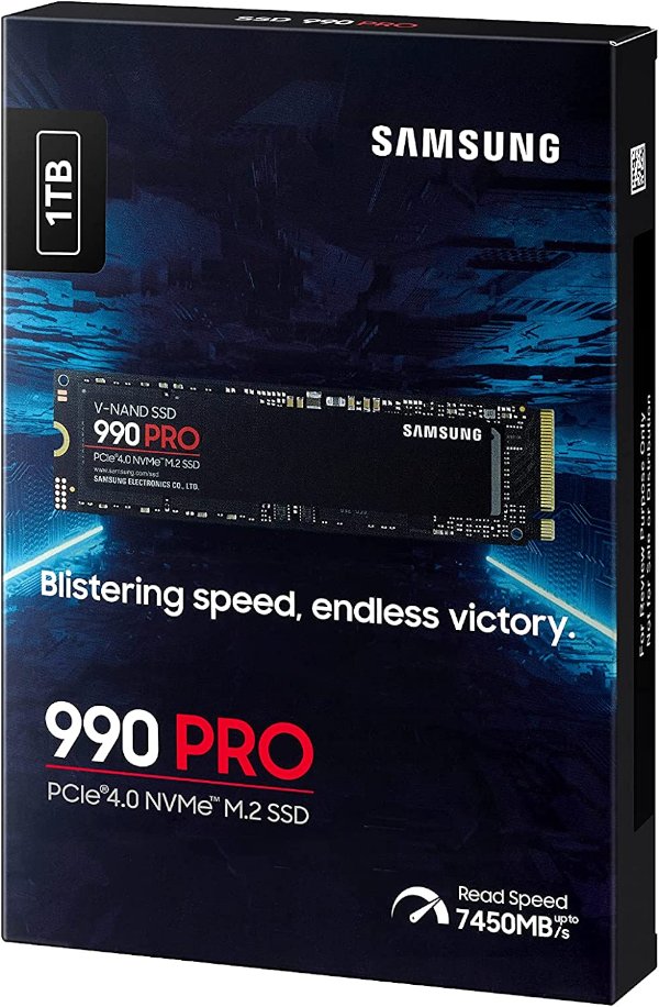 SAMSUNG SSD 990 PRO 1TB M.2 PCIe 4.0x4 NVMe