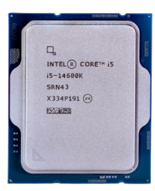 מעבד דור 14 Intel i5-14600KF Tray 14 Cores No GPU up to 5.3Ghz