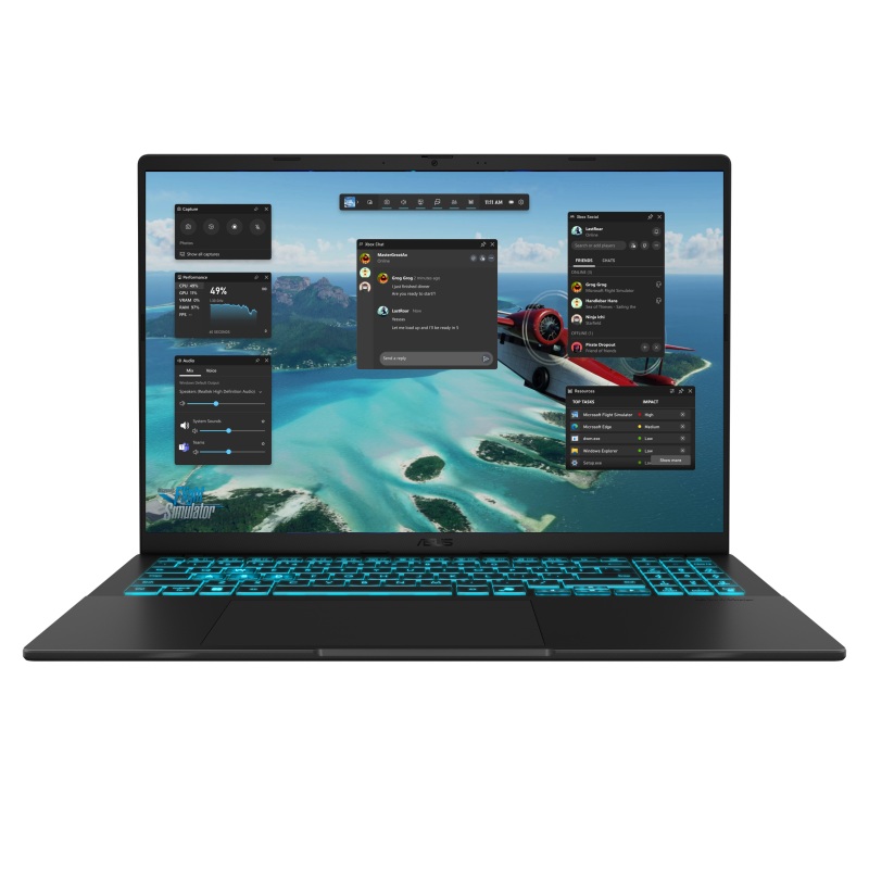 מחשב נייד 16 אינץ ASUS V16 V3607VJ-TK205W Black