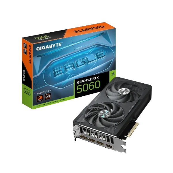 כרטיס מסך Gigabyte GeForce RTX 5060 EAGLE OC 8GB