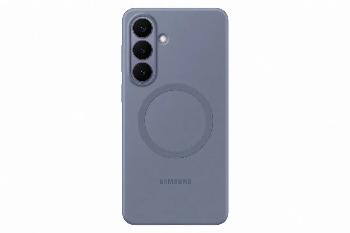 כיסוי סיליקון מגנטי סגול ל Samsung Galaxy S26 Ultra S948
