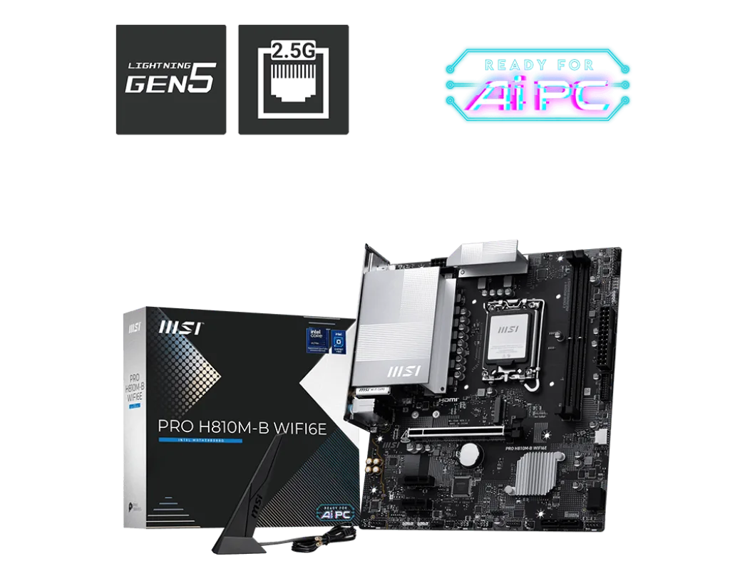 לוח אם PRO H810M-B WIFI6E