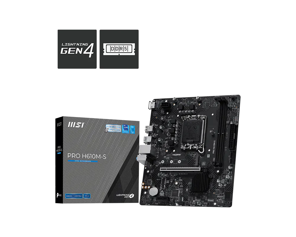 לוח אם PRO H610M-S