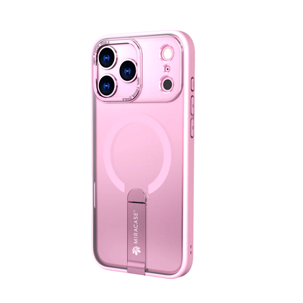 כיסוי ורוד – MIRASTAND IP17 PRO MAX