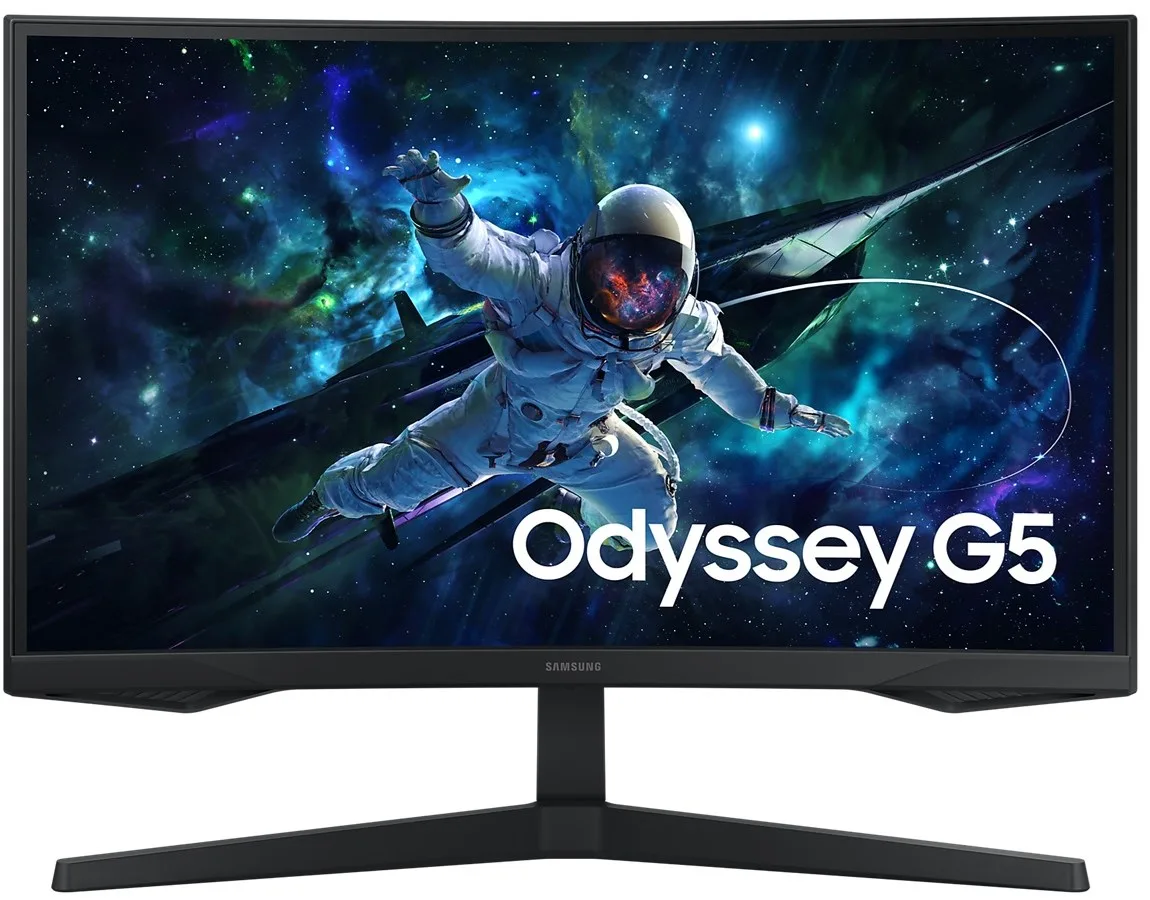 SAMSUNG 27" ODYSSEY CURVED G5 GAMING 165HZ/1MS/2K"/HDMI/DP