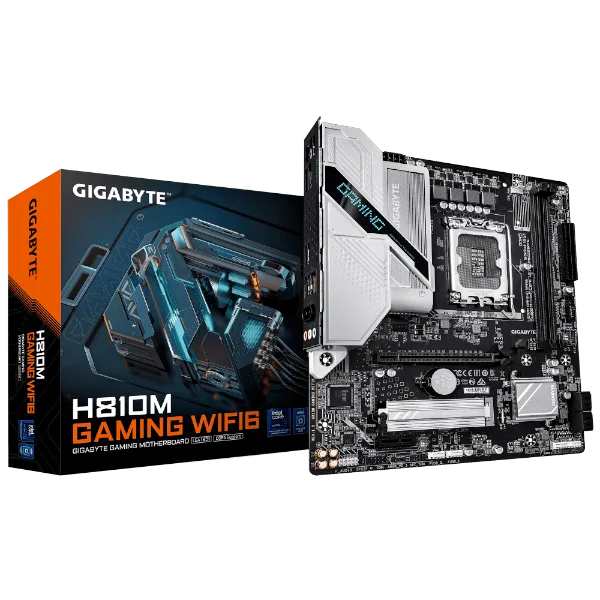 לוח Gigabyte H810M Gaming WIFI6 Micro-Atx DDR5 LGA1851 DP HDMI