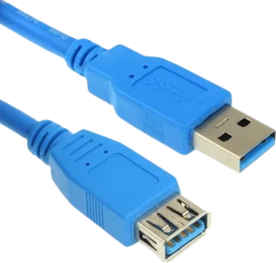 כבל מאריך USB3.0 זכר – נקבה באורך 5 מטר