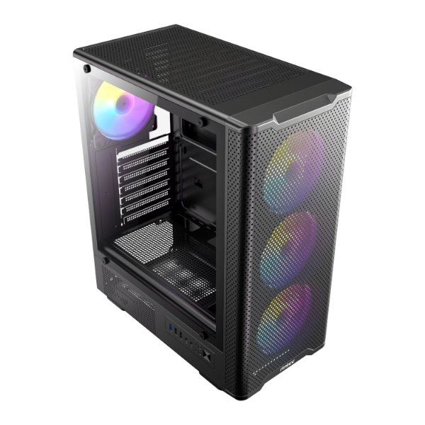 מארז Antec VX310 ARGB Black Mid-Tower