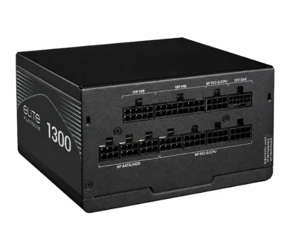 ספק כוח מודולרי Cooler Master Elite 80 Plus Platinum 1300W ATX 3.