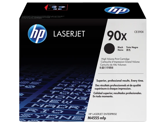 טונר HP 4555 HC מקורי CE390X