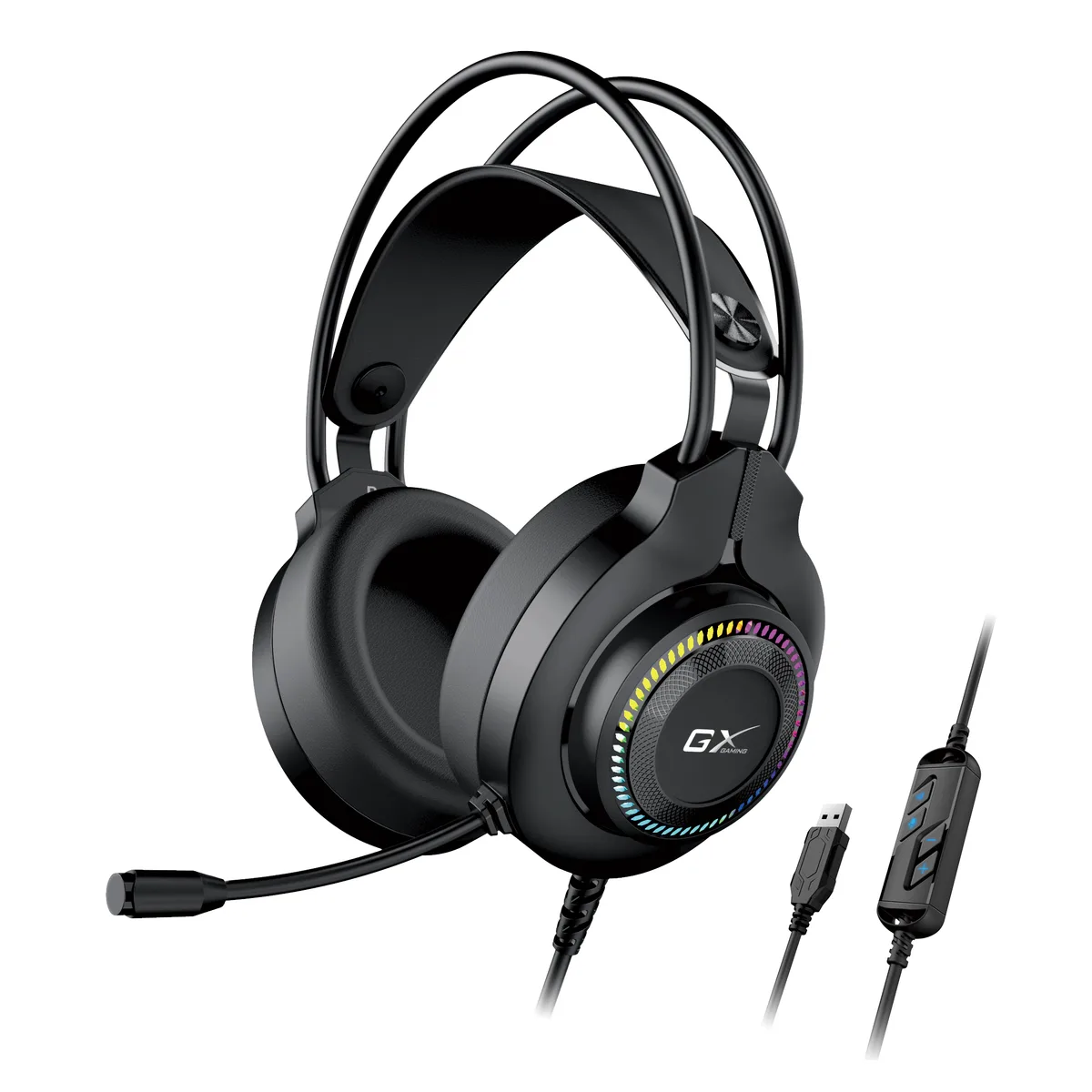 אוזניות גיימינג GENIUS GAMING HEADSET HS-GX580U