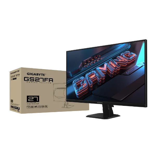 מסך גיימינג Gigabyte GS27FA 27 Inch FHD SS IPS 1Ms 180Hz