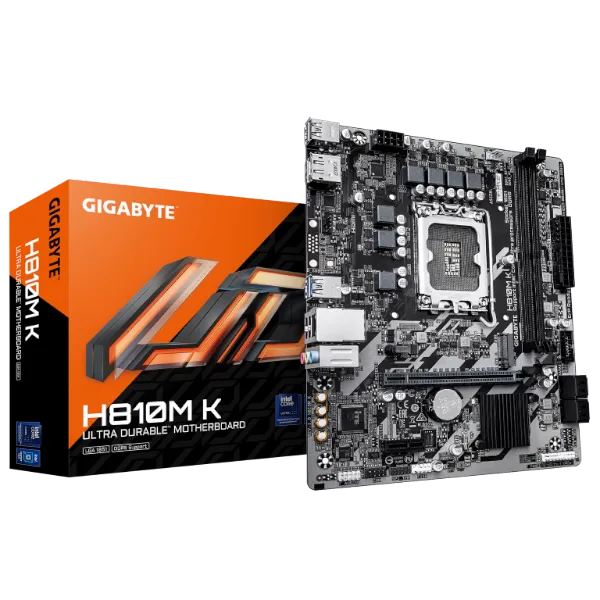לוח אם דור 15 Gigabyte H810M K DDR5 M-Atx