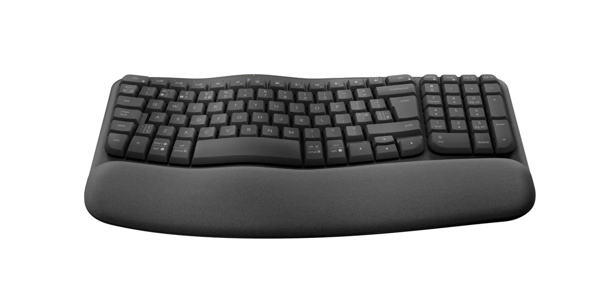 Logitech Wave Keys Ergonomic Wireless Keyboard