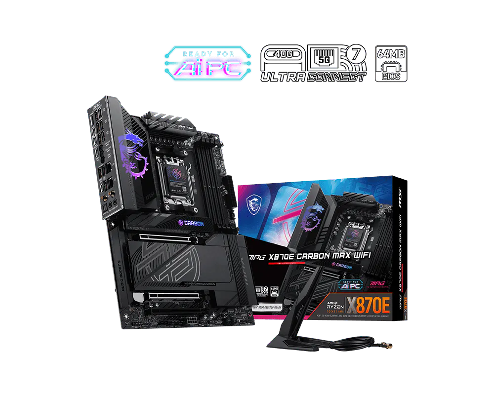 לוח אם MPG X870E CARBON MAX WIFI