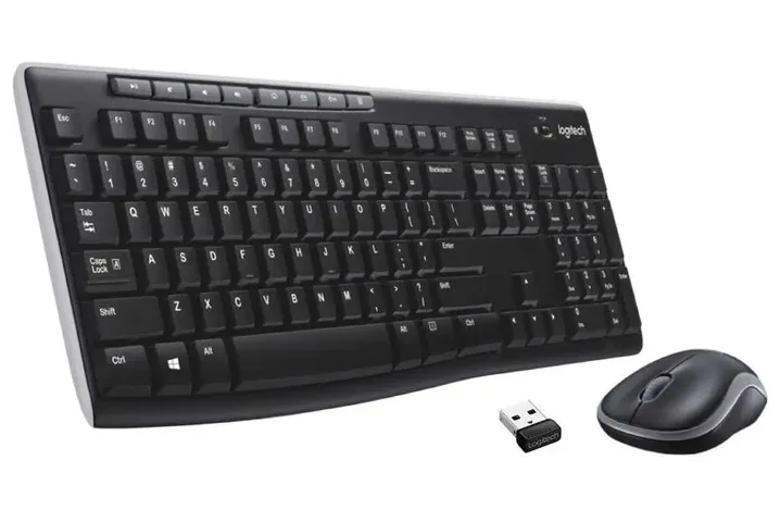 סט מקלדת עכבר אלחוטי Logitech MK270