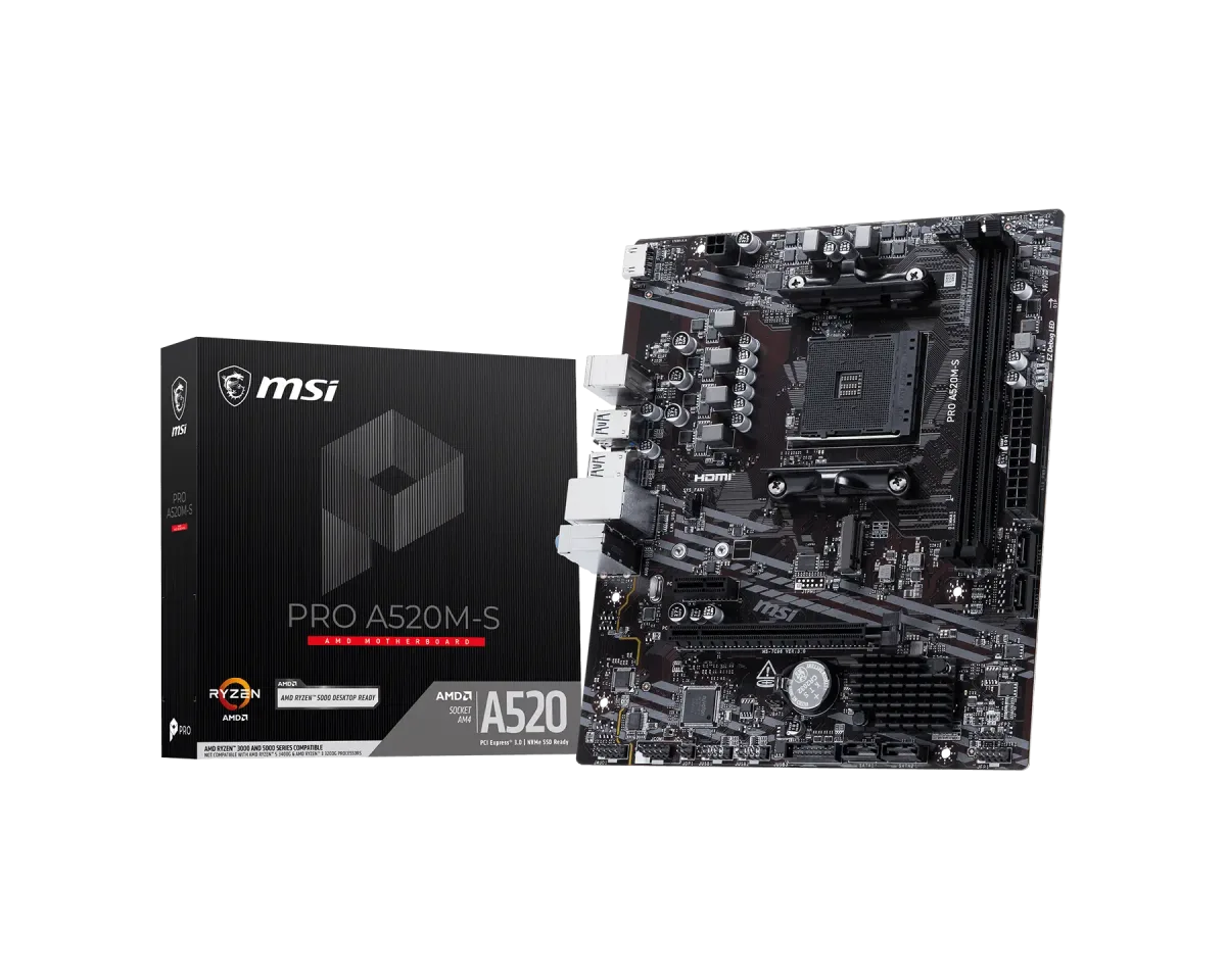 לוח אם PRO A520M-S
